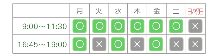 診療時間